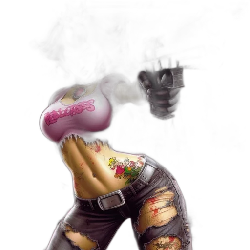robot, weapon, mask, creature transparent PNG cut-out