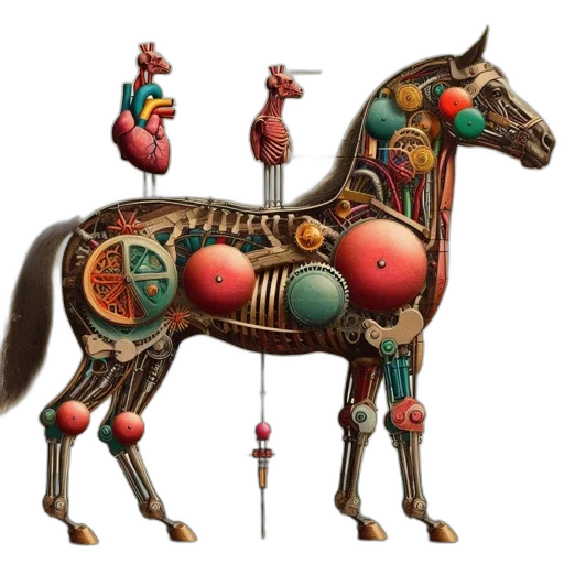 jewelry, robot, animal, staff transparent PNG cut-out