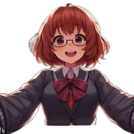 jacket, staff, crown, creature transparent PNG cut-out