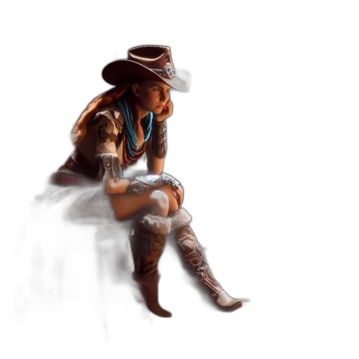 hat, staff, robot, weapon transparent PNG cut-out
