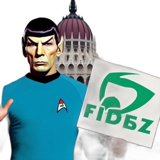 individual, dressed, like, spock transparent PNG cut-out