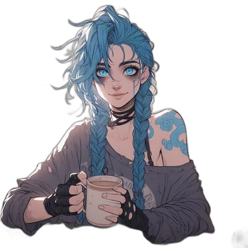 jewelry, staff, hair, face transparent PNG cut-out