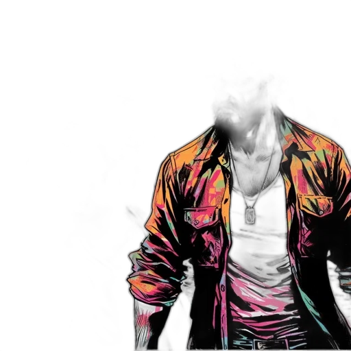 jacket, mask, face, animal transparent PNG cut-out