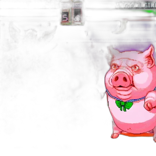 concept art, 3d render, vaporwave, photorealistic transparent PNG cut-out