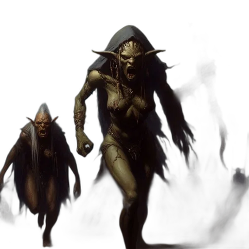 creature, concept art, fantasy art, comic book art transparent PNG cut-out