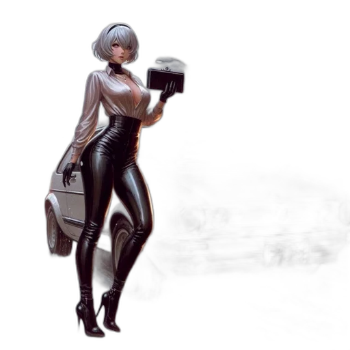 robot, staff, weapon, concept art transparent PNG cut-out
