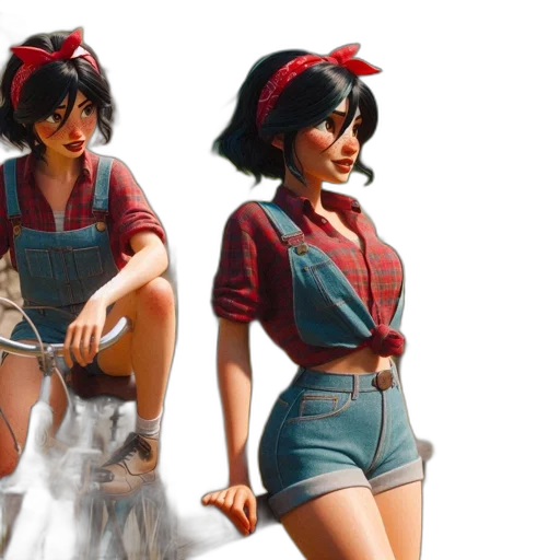 concept art, 3d render, fantasy art, comic book art transparent PNG cut-out