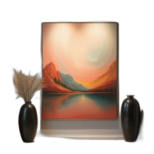 furniture, jewelry, hair, oil painting transparent PNG cut-out