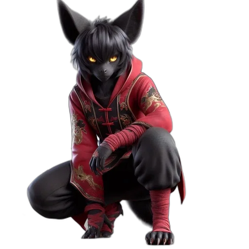 animal, mask, concept art, 3d render transparent PNG cut-out