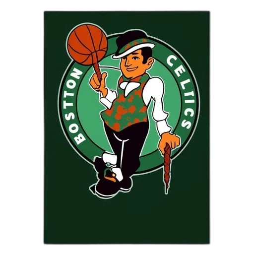 green, boston, celtics, metal transparent PNG cut-out
