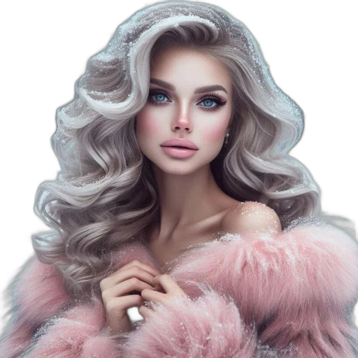hair, jewelry, face, dress transparent PNG cut-out