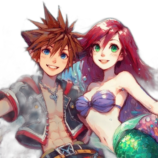 fantasy art, watercolor, concept art, pixel art transparent PNG cut-out