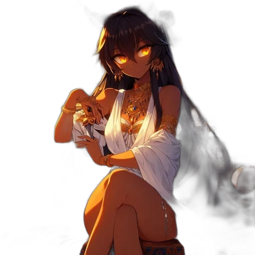 dress, staff, weapon, concept art transparent PNG cut-out