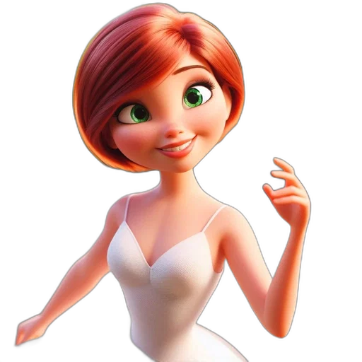 dress, jewelry, face, staff transparent PNG cut-out