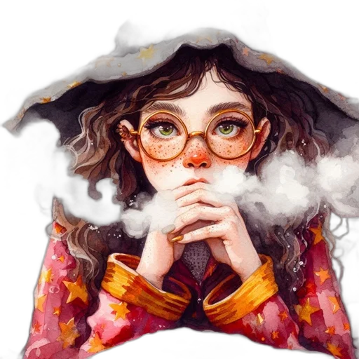 face, jacket, mask, umbrella transparent PNG cut-out
