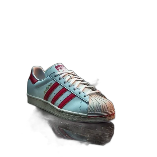 shoes, 3d render, vaporwave, photorealistic transparent PNG cut-out
