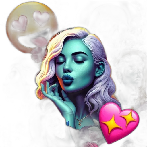 face, fantasy art, concept art, photorealistic transparent PNG cut-out
