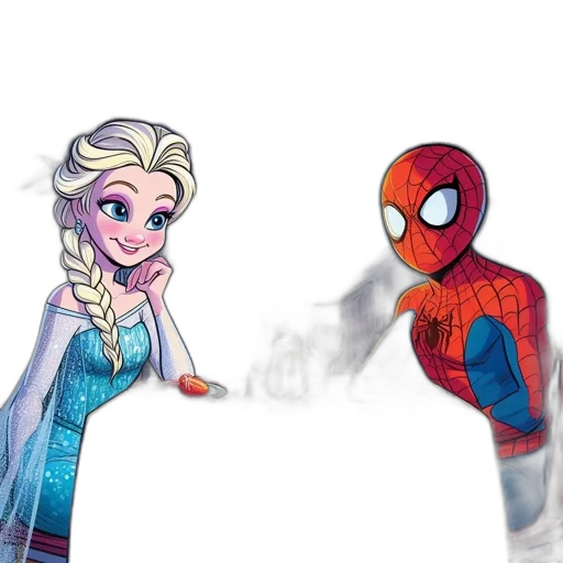 dress, concept art, comic book art, 3d render transparent PNG cut-out