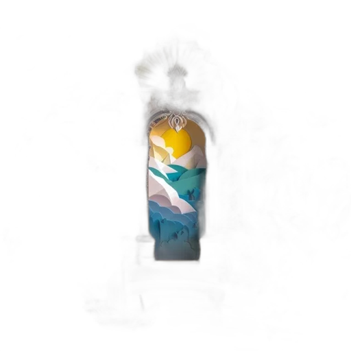 bottle, jewelry, dress, staff transparent PNG cut-out