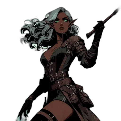 staff, weapon, comic book art, concept art transparent PNG cut-out