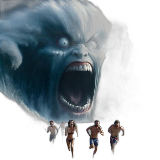creature, animal, face, concept art transparent PNG cut-out