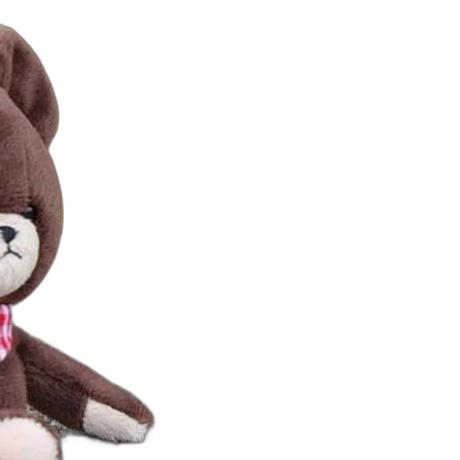 brown, teddy, bear, red transparent PNG cut-out