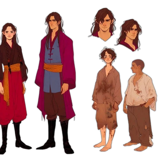 concept art, fantasy art, pixel art, comic book art transparent PNG cut-out