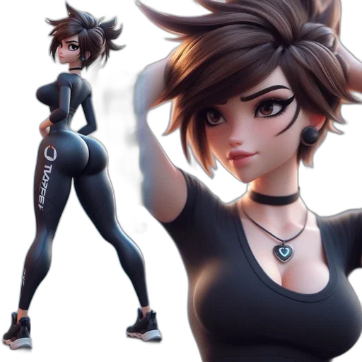 concept art, 3d render, fantasy art, anime transparent PNG cut-out