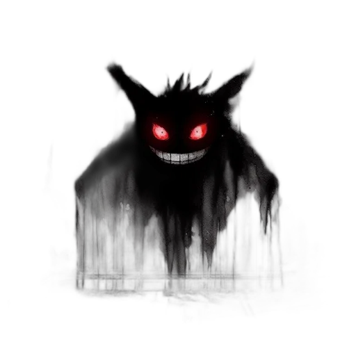 creature, mask, face, staff transparent PNG cut-out
