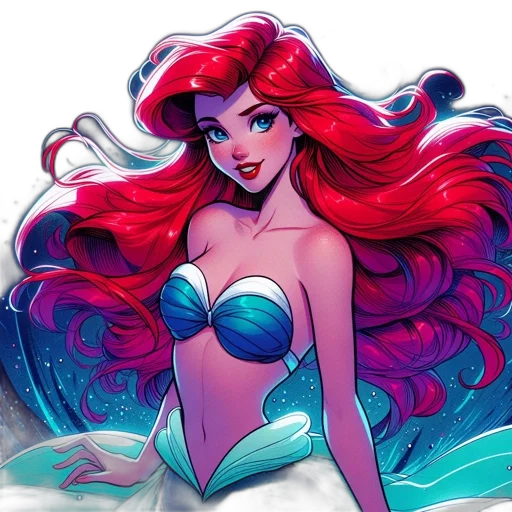 comic book art, concept art, fantasy art, cartoon transparent PNG cut-out