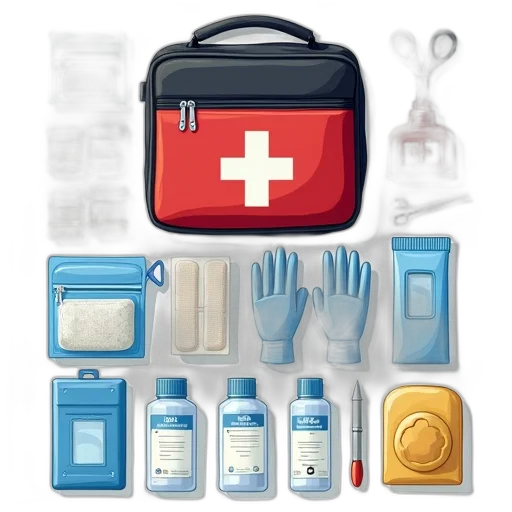 detailed, illustration, first, aid transparent PNG cut-out