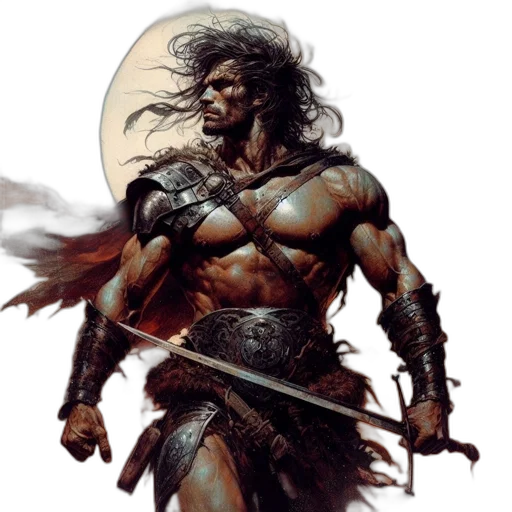 sword, fantasy art, concept art, comic book art transparent PNG cut-out