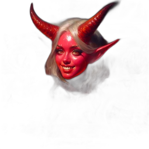 mask, face, creature, staff transparent PNG cut-out