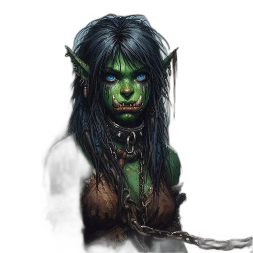 face, staff, fantasy art, concept art transparent PNG cut-out