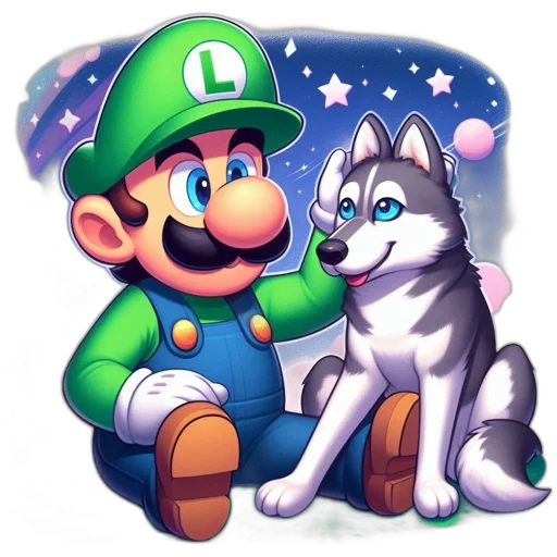 animal, staff, pixel art, concept art transparent PNG cut-out