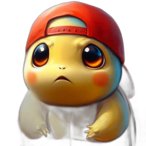 hat, creature, staff, face transparent PNG cut-out