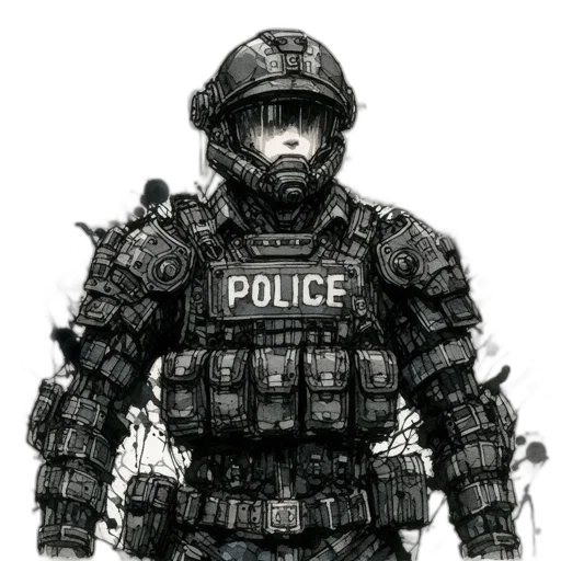 weapon, face, mask, staff transparent PNG cut-out