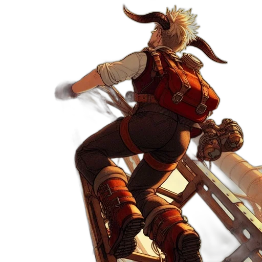 staff, weapon, robot, concept art transparent PNG cut-out