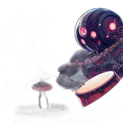 robot, creature, weapon, concept art transparent PNG cut-out