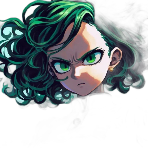 face, hair, crown, mask transparent PNG cut-out