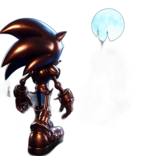 robot, creature, staff, weapon transparent PNG cut-out