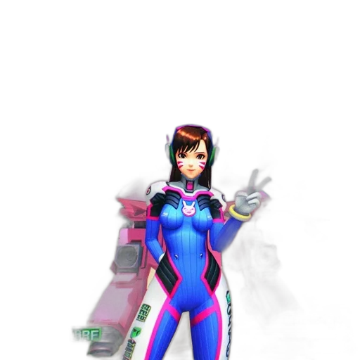 robot, weapon, staff, 3d render transparent PNG cut-out