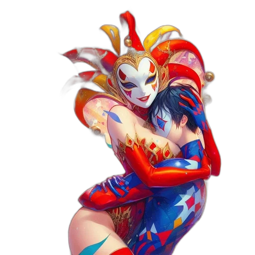 mask, dress, concept art, fantasy art transparent PNG cut-out