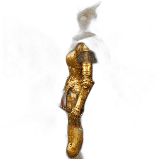 staff, sword, robot, weapon transparent PNG cut-out