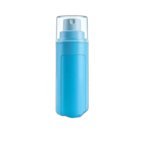 bottle, blue, cool, deodorant transparent PNG cut-out