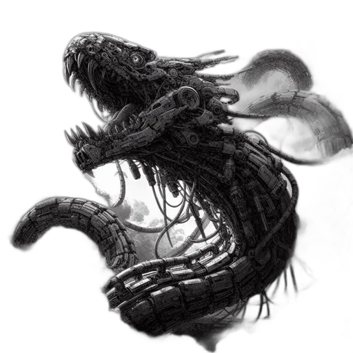 dragon, creature, animal, hair transparent PNG cut-out