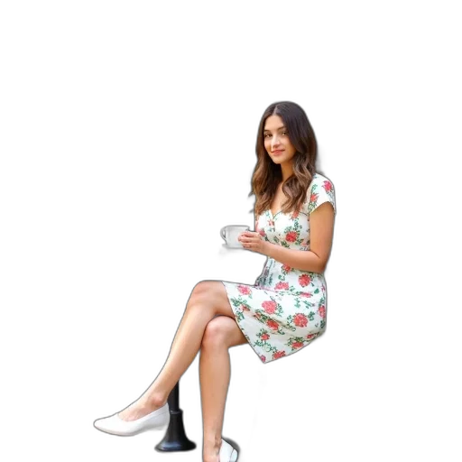 dress, shoes, furniture, staff transparent PNG cut-out
