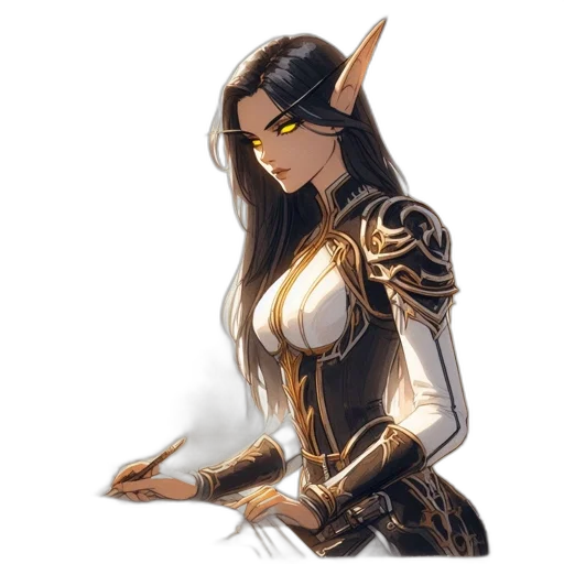dragon, staff, fantasy art, concept art transparent PNG cut-out