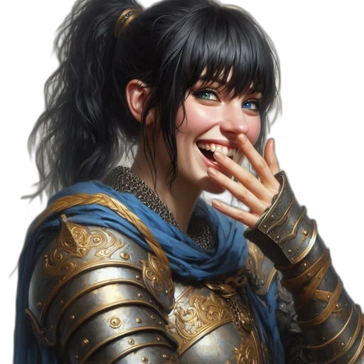 face, dragon, sword, jewelry transparent PNG cut-out