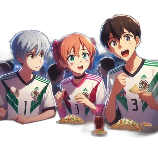 food, anime, pixel art, concept art transparent PNG cut-out